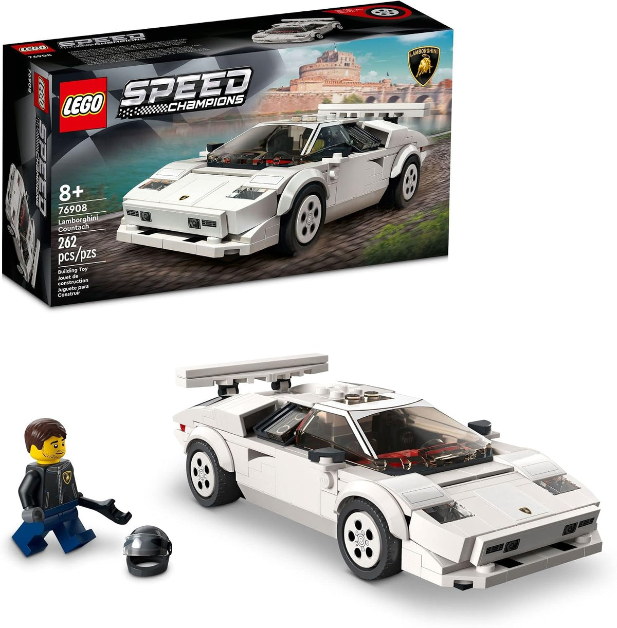 LEGO Speed Champions Lamborghini Countach 76908 - Box Front