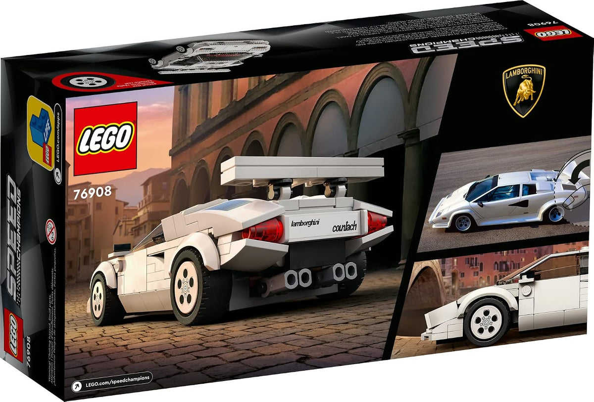 LEGO Speed Champions Lamborghini Countach 76908 - Box Rear